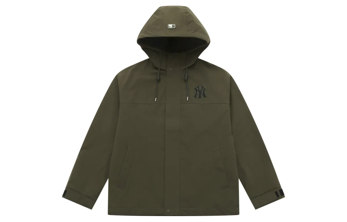 MLB New York Yankees Basic Collection 25FW Jacket Unisex Dark Khaki
