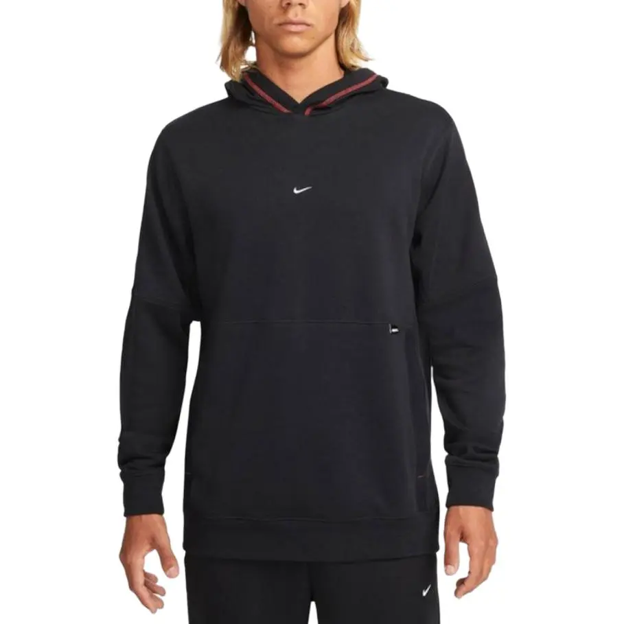 Nike Clothing Sweatshirts Men's Black Hooded Moderate