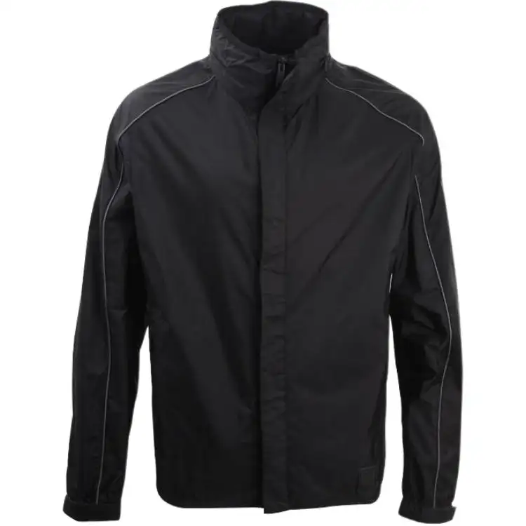 PRADA Jackets Men's Black Turtleneck Moderate Other