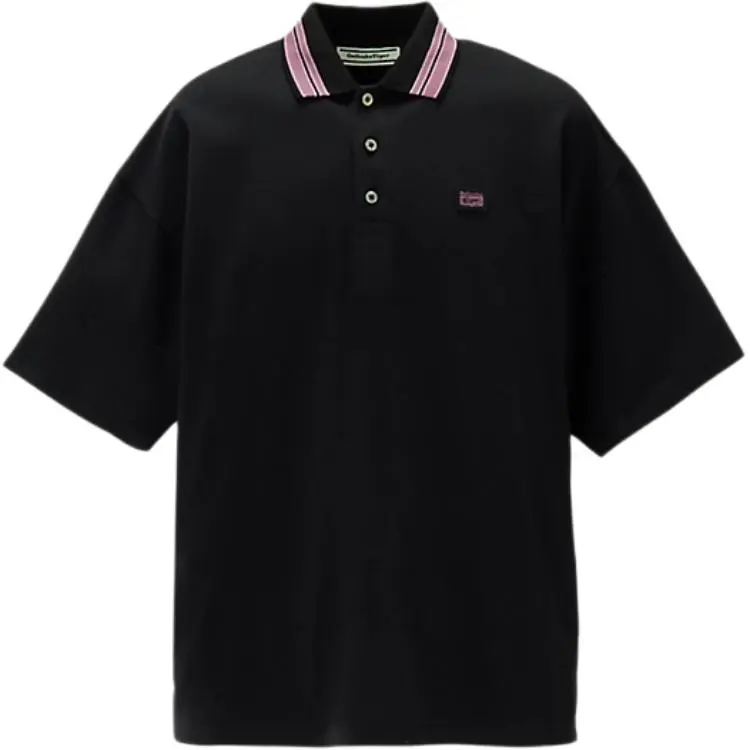 Onitsuka Tiger Polo Shirt Men's Black