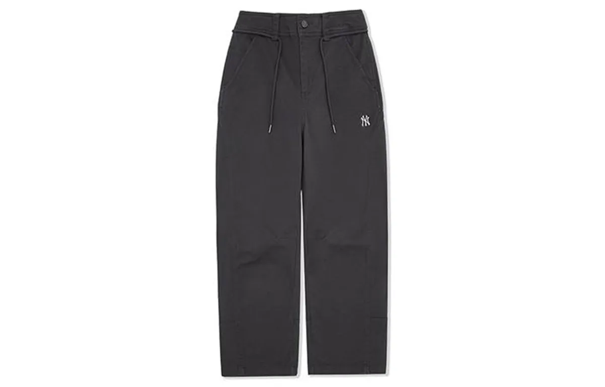 MLB New York Yankees Basic Collection 25FW Casual Pants Unisex Dark Charcoal Gray
