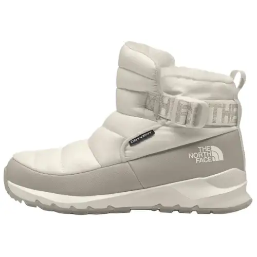 THE NORTH FACE ThermoBall Short Snow Boots Women's White Gray