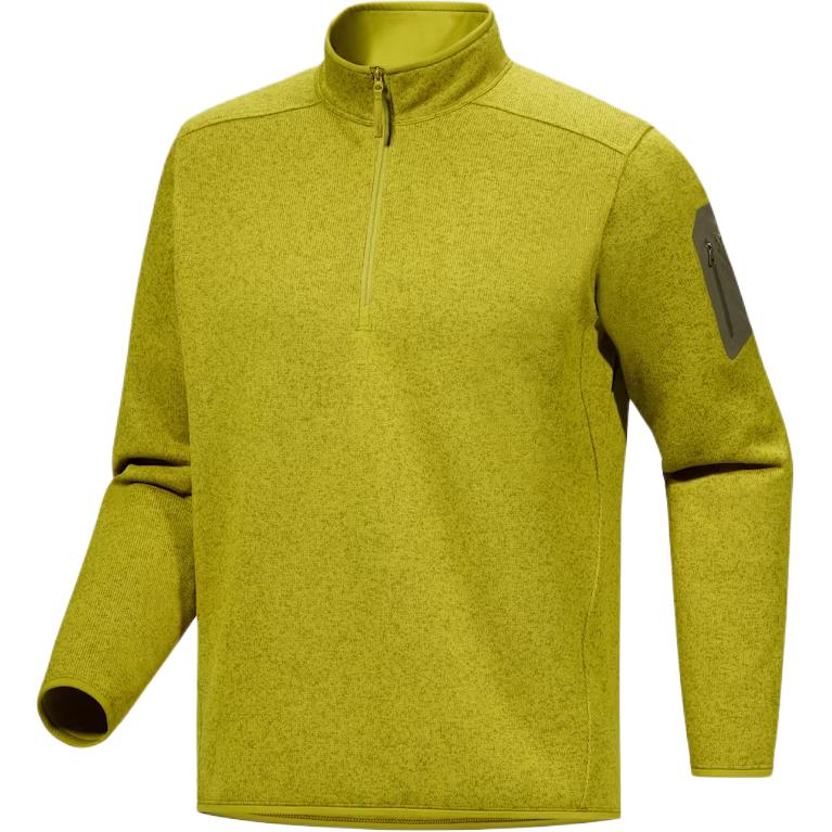 Мужское худи Arcteryx Arcteryx COVERT 1/2 ZIP NECK (черное)