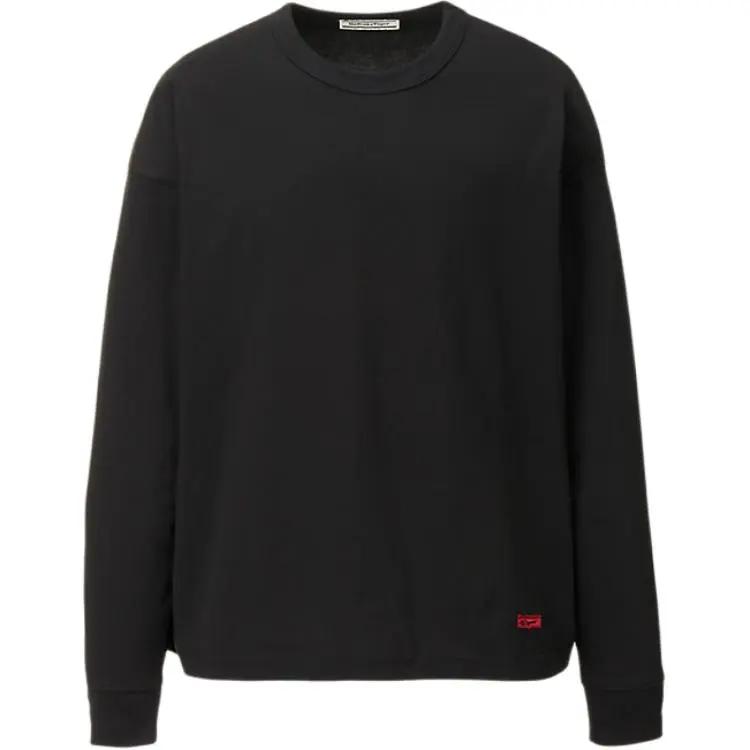 Onitsuka Tiger T-Shirts Unisex Black Crew Neck