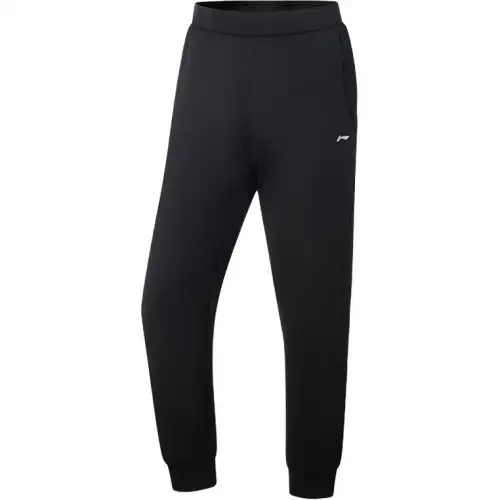 Li Ning Casual Pants Women's Black Moderate Cuffed Pants