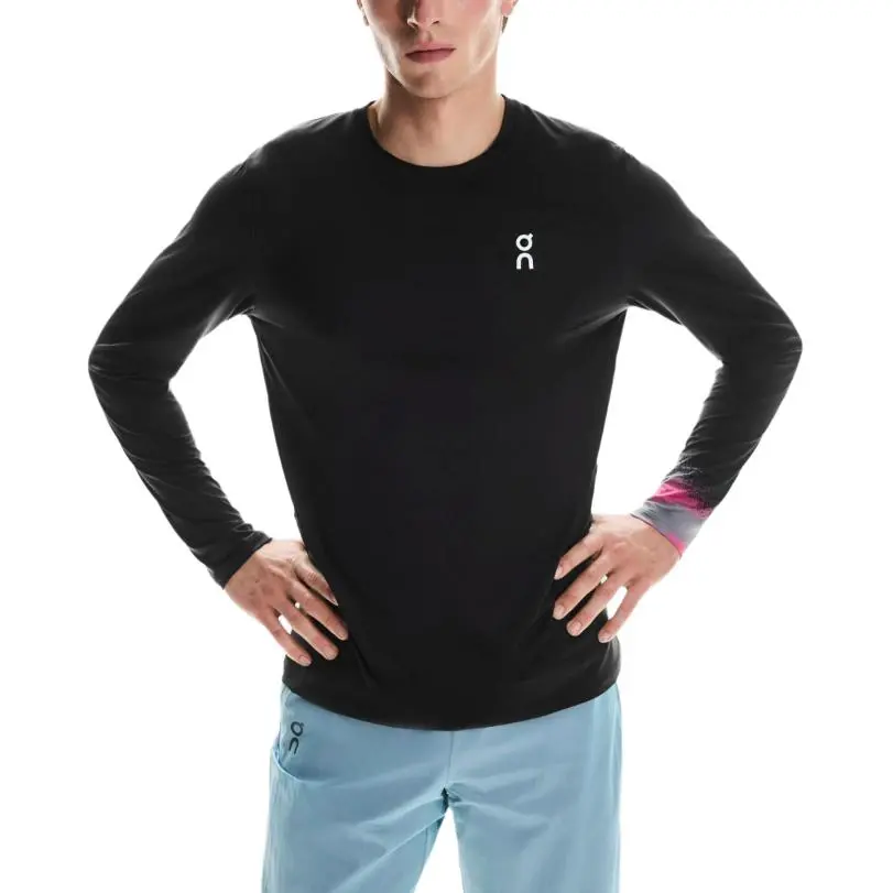 On Court T Shirt Men's Black/Lime