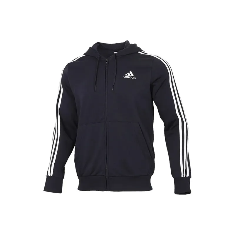 Adidas Sweatshirts Unisex Legend Ink Hooded (Non-detachable) Moderate Straight Fit