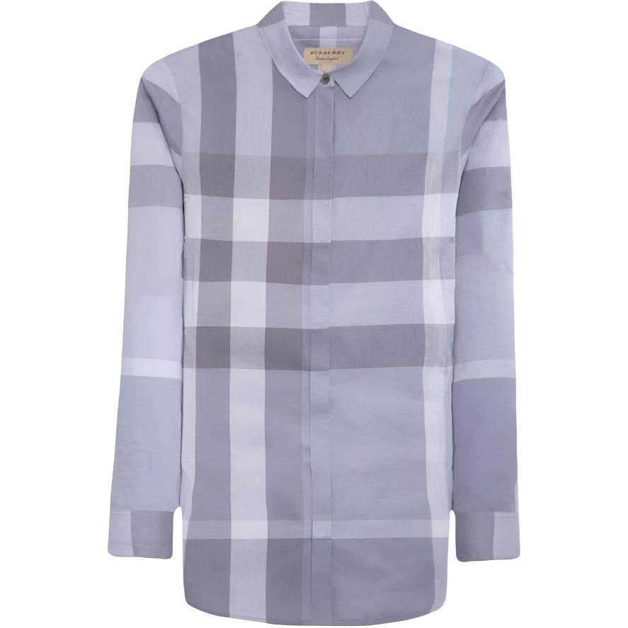 Женская рубашка Burberry (серая)