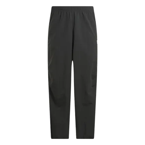 Reebok Casual Pants Unisex Black Moderate Straight Fit Pants
