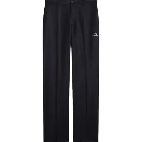 Balenciaga Casual Pants Men's Black