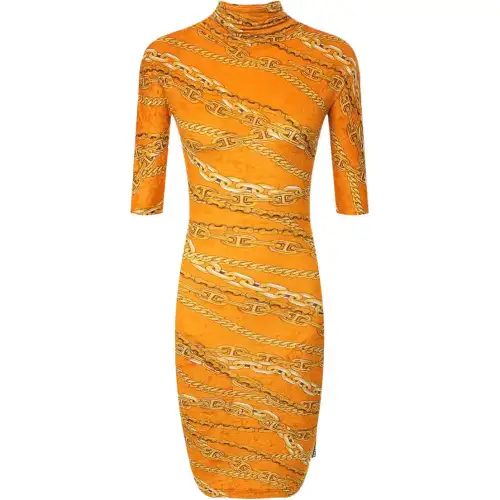 Balenciaga Short Sleeved Dress Slim Fit Women's