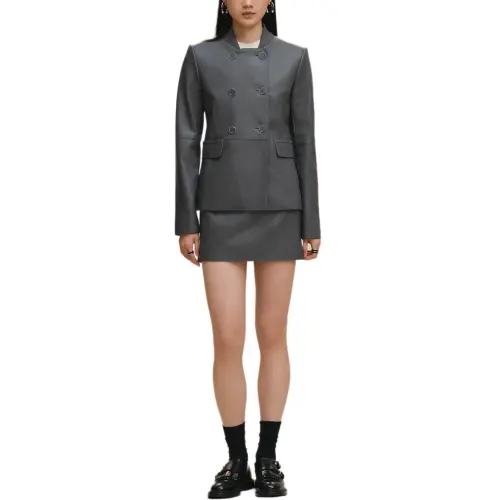 HERMES FW25 Leather Jacket Women's