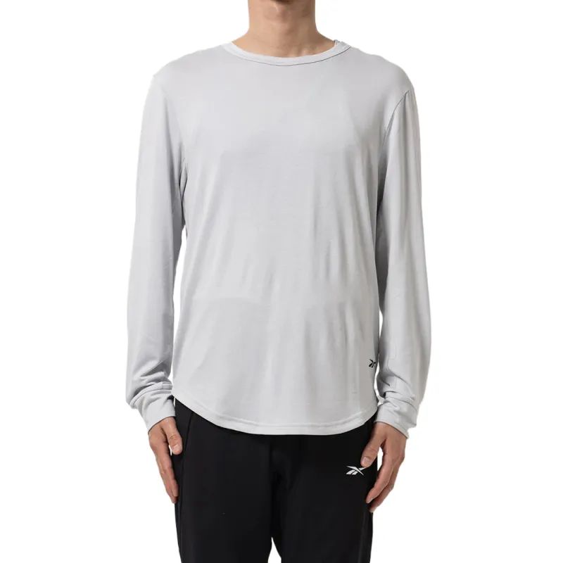 Reebok T Shirts Men's Gray Crew Neck