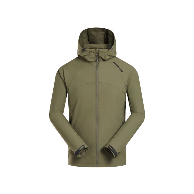 Мужская куртка Salomon Othrys Softshell (черная)
