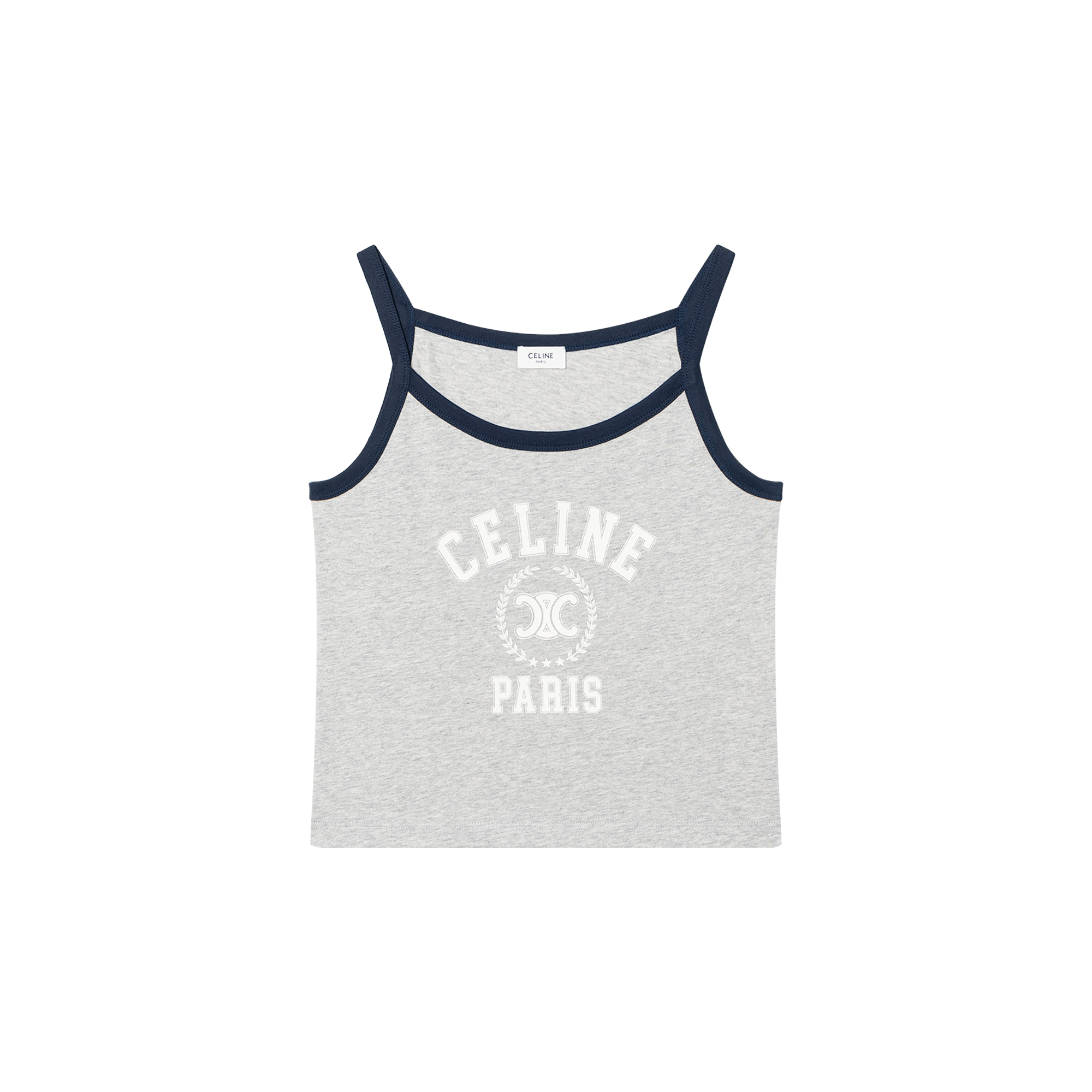 CELINE SS25 Camisole Classic Fit Women's Gray