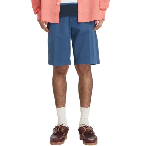 Timberland Casual Shorts Men's Blue Moderate