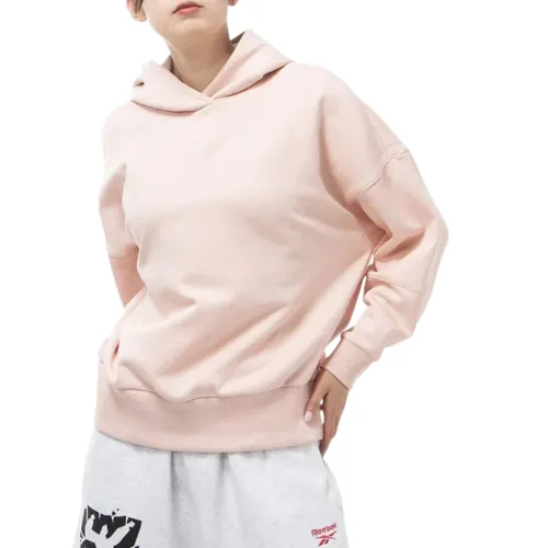 Reebok Sweatshirts Women's Pink Hooded Moderate