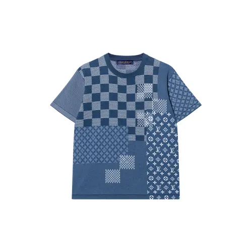 Lv Short Sleeved Knitted Crewneck