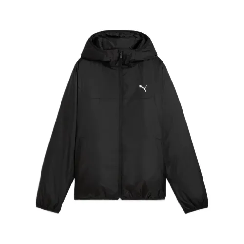 PUMA ESSENTIALS Jackets Women's Black Hooded Moderate Other