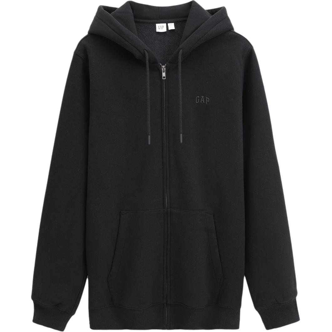 Худи GAP Logo Zip Hoodie (серое)
