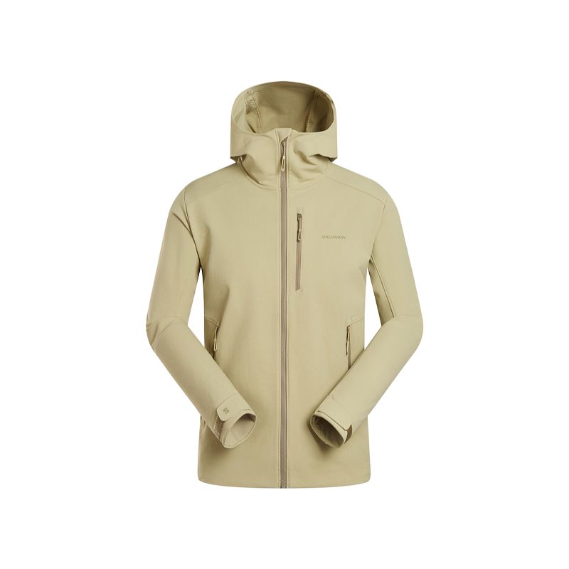 Мужская куртка Salomon SALOMON OUTPEAK LOGO (черная)
