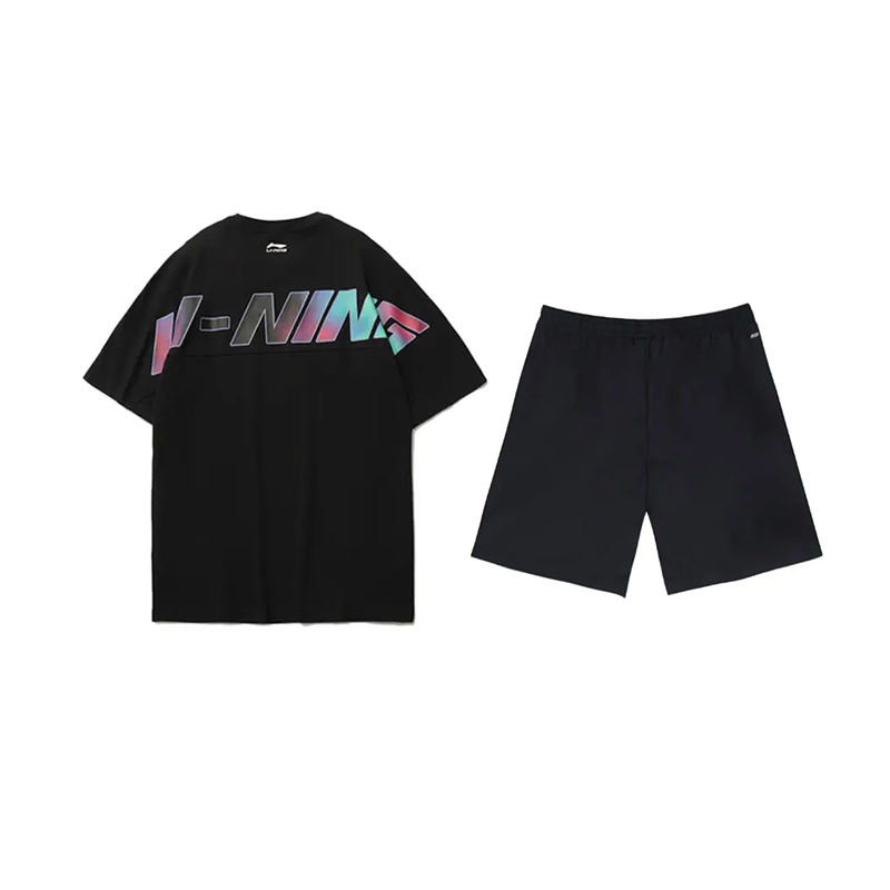 Li Ning Casual Sportswear Unisex Black+Black