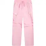 Li Ning Casual Pants Women's Pink Moderate Straight Fit Pants