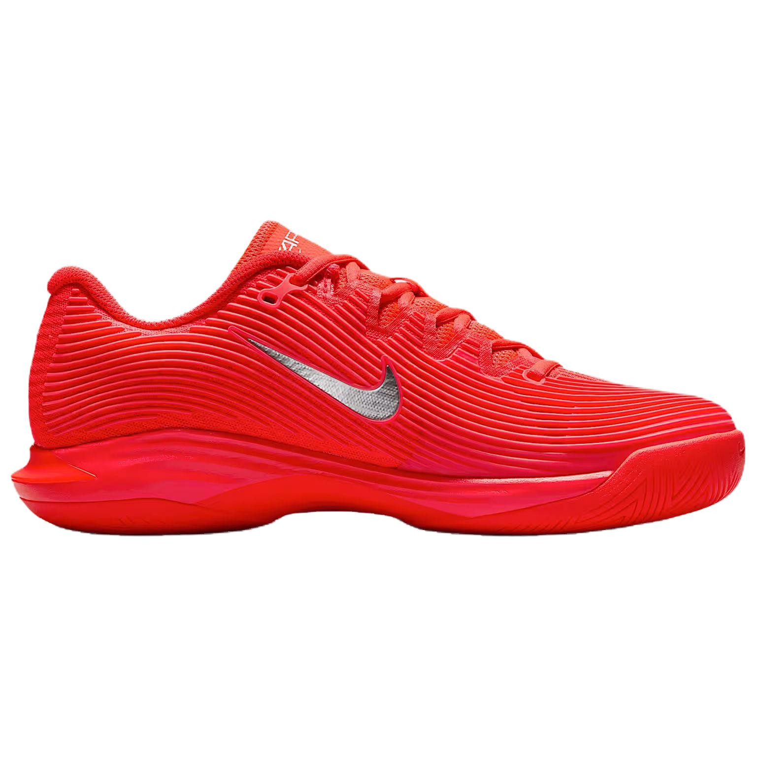 Nike Vapor 12 Low top Tennis Shoes Women’s Red Silver