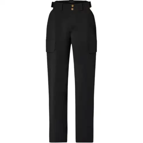 LOUIS VUITTON Casual Pants Women's Black