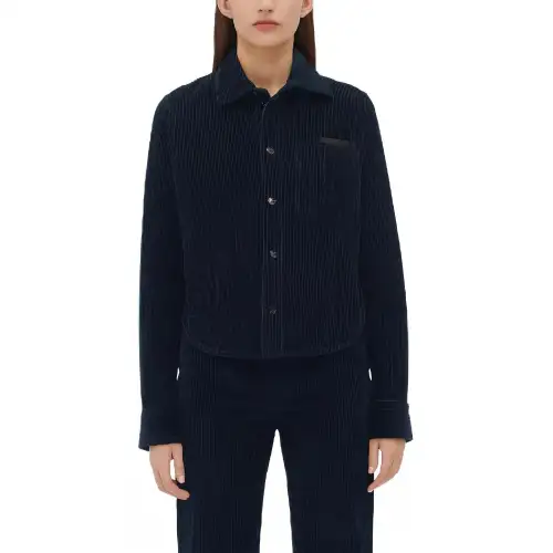 Bottega Veneta Buttoned Corduroy Shirt