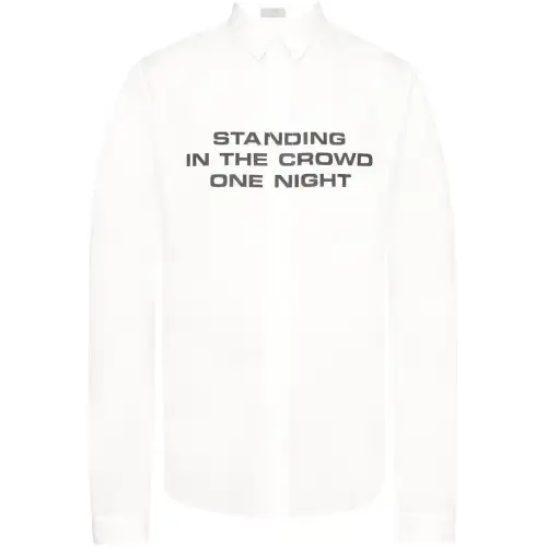 DIOR Quarterly New Products Shirts Men's White Lapel Moderate Other