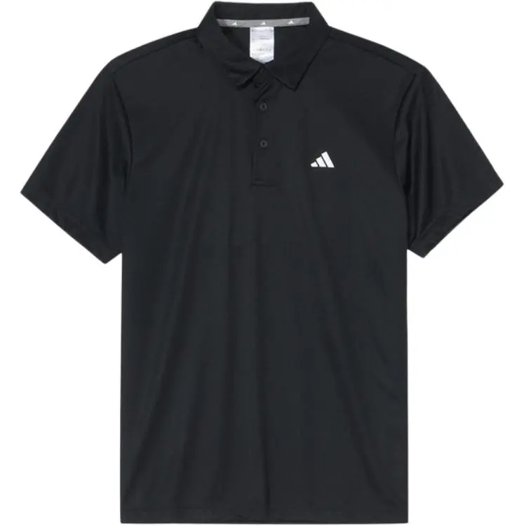 Adidas Polo Shirts Men's Black Moderate