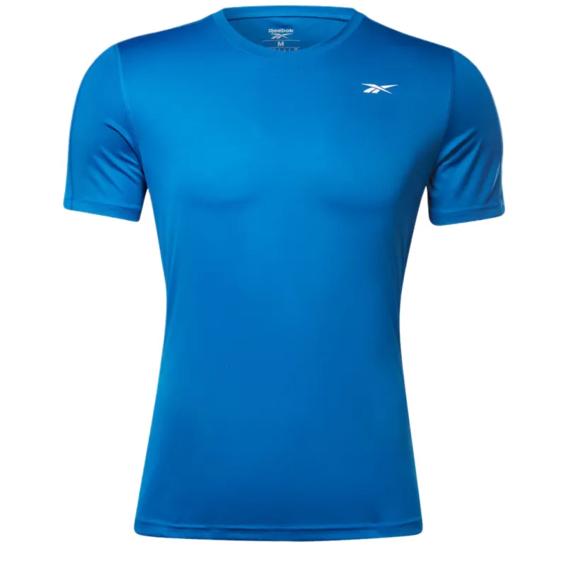Reebok T Shirts Men's Blue Crew Neck Moderate