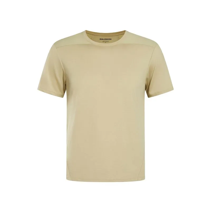 SALOMON OUTLINE T Shirt Men's Gray Green