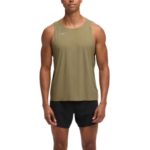 HOKA ONE ONE Tank Top Men's Wild Mushroom