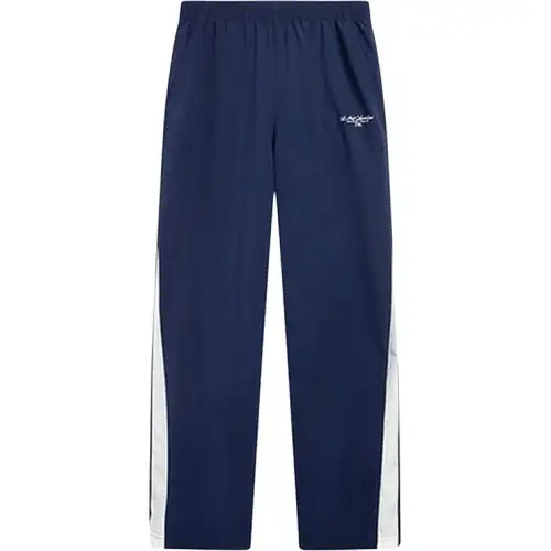 Li Ning Casual Pants Women's Navy Blue Moderate Straight Fit Pants