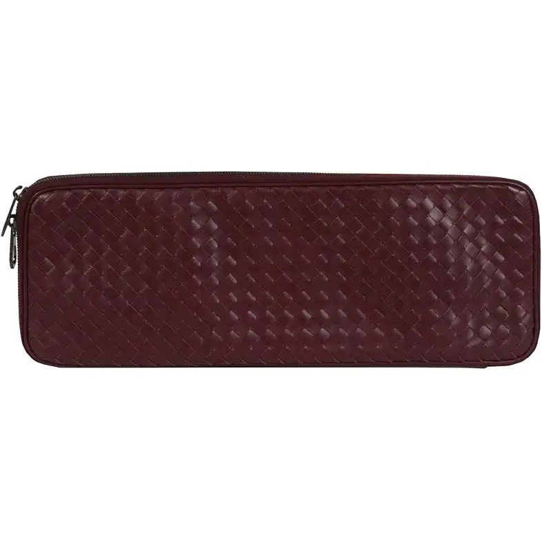 Bottega Veneta Leather Storage Bag Men's Barolo Red