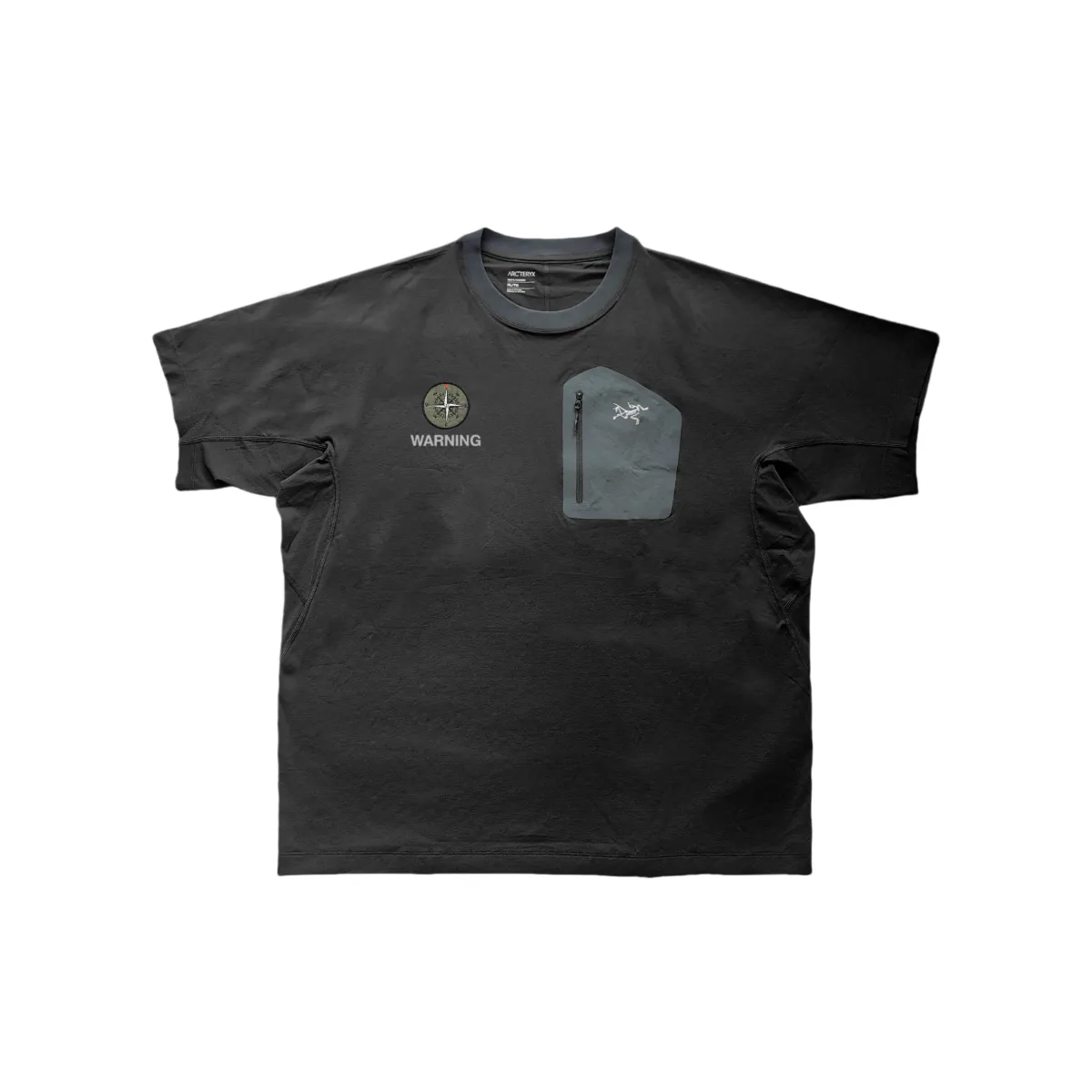 Arc'teryx KONSEAL Short Sleeved T Shirts Unisex Black/Gray