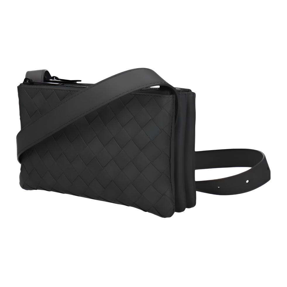 Мужская сумка Bottega Veneta (графитовая) — фото 2
