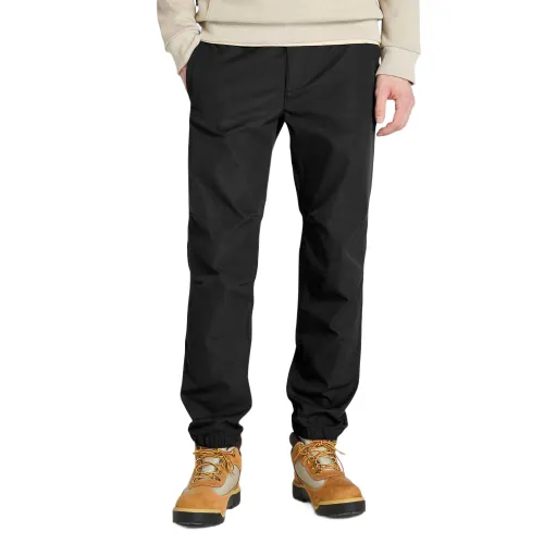 Timberland Casual Pants Men's Black Moderate Cuffed Pants