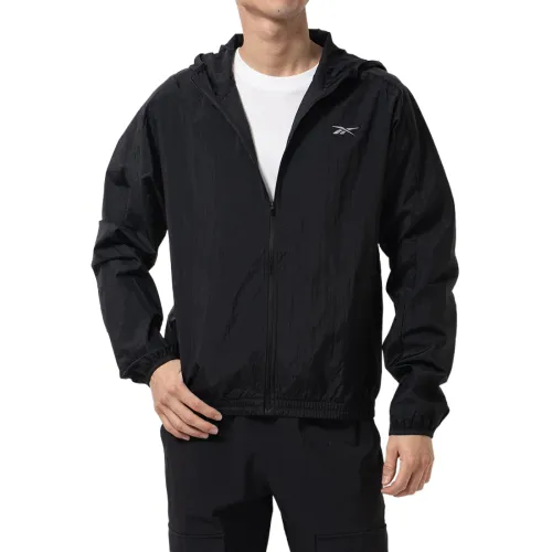 Reebok Jackets Men's Black Hooded Moderate Other