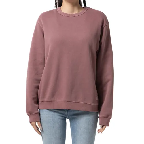 Reebok Sweatshirts Unisex Chestnut Crew Neck Moderate