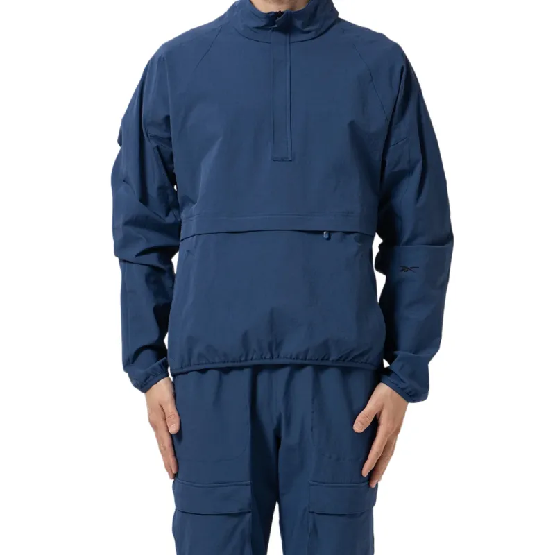 Reebok Jackets Men's Blue Stand Collar Moderate Other