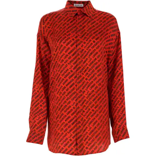 Balenciaga Shirt Regular Fit Women's Red