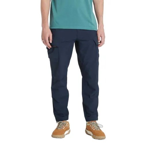 Timberland Casual Pants Men's Dark Blue Moderate Straight Fit Pants