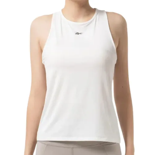 Reebok Sleeveless Sports Shirts Women's White