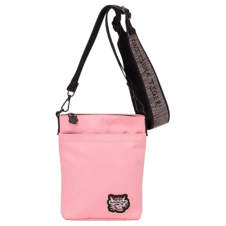 Onitsuka Tiger Nylon Crossbody Bags Unisex Pink