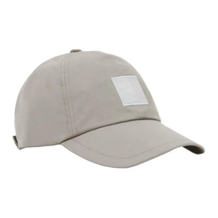 STONE ISLAND Cotton Baseball Caps Unisex Gray