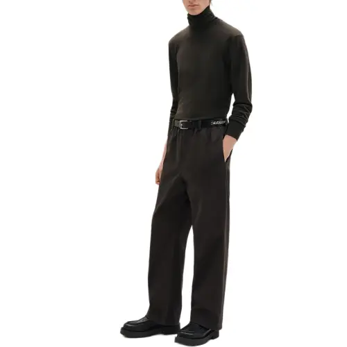 HERMES Casual Pants Men's Coffee Moderate Other