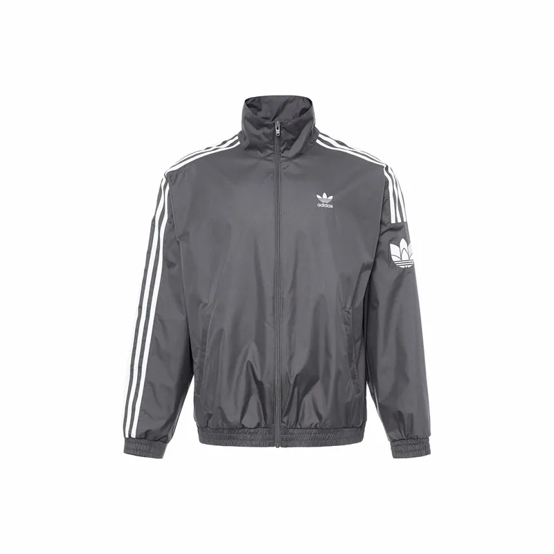 Adidas Originals Trefoil Collection Windproof And Breathable Windbreaker Jacket Unisex